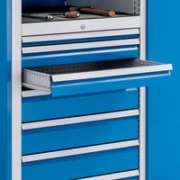 Modular shelving system drawers