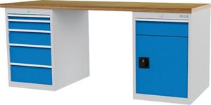 Inline workbenches - Depth 750 mm