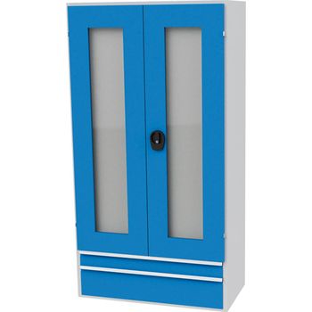 Hinged door cabinets T500 - plexglas insert