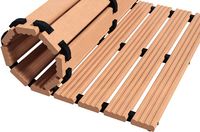 Wooden grating Wooden grating