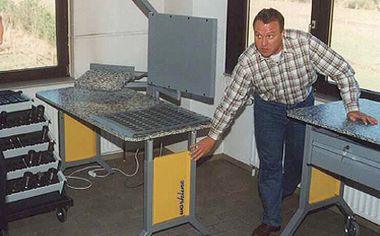 1995 - workline - Our first height-adjustable workplace systems