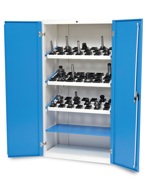 CNC-Flügeltürenschrank Tiefe 500, R36-16, 2x Türe aus Stahlblech CNC-Flügeltürenschrank Tiefe 500, R36-16, 2x Türe aus Stahlblech