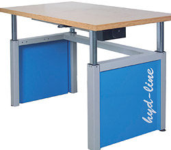 hydline - height-adjustable heavy load tables
